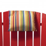 Head Cushion For Adirondack Furniture - Bold Stripe