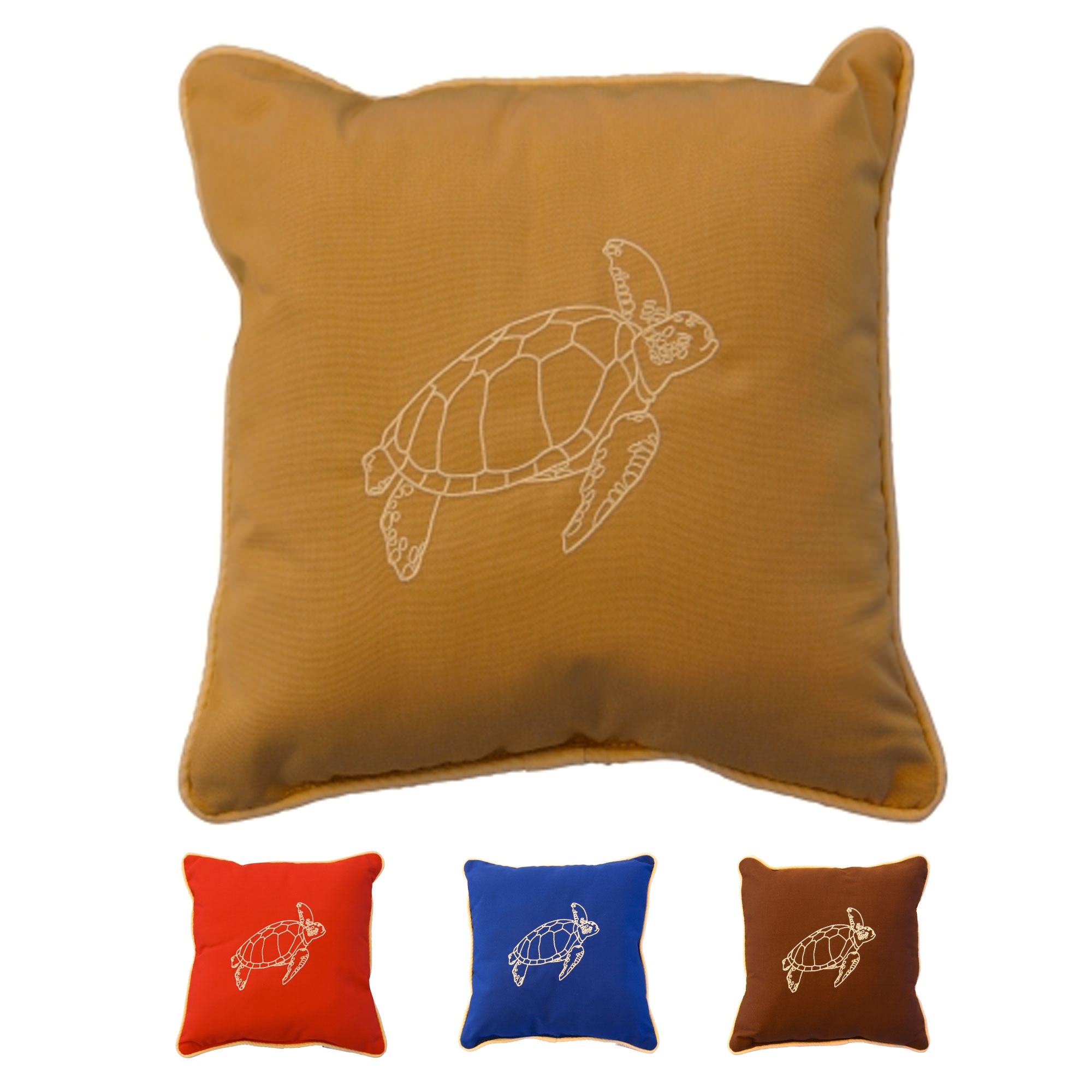 turtle outdoor pillows