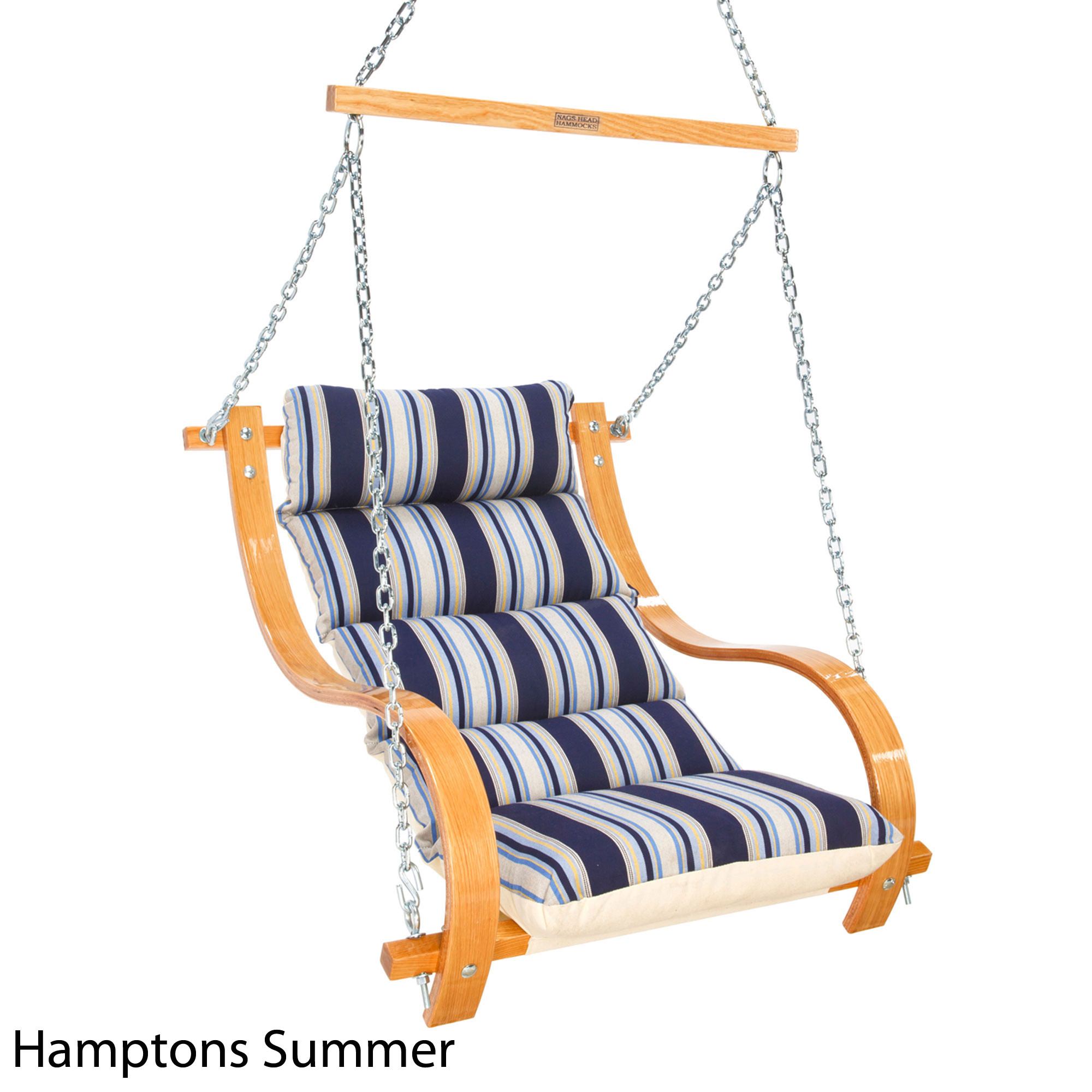 Swinging hammock cushions