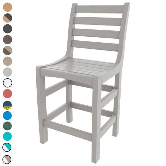 DURAWOOD®  Horizontal Counter Height Chair