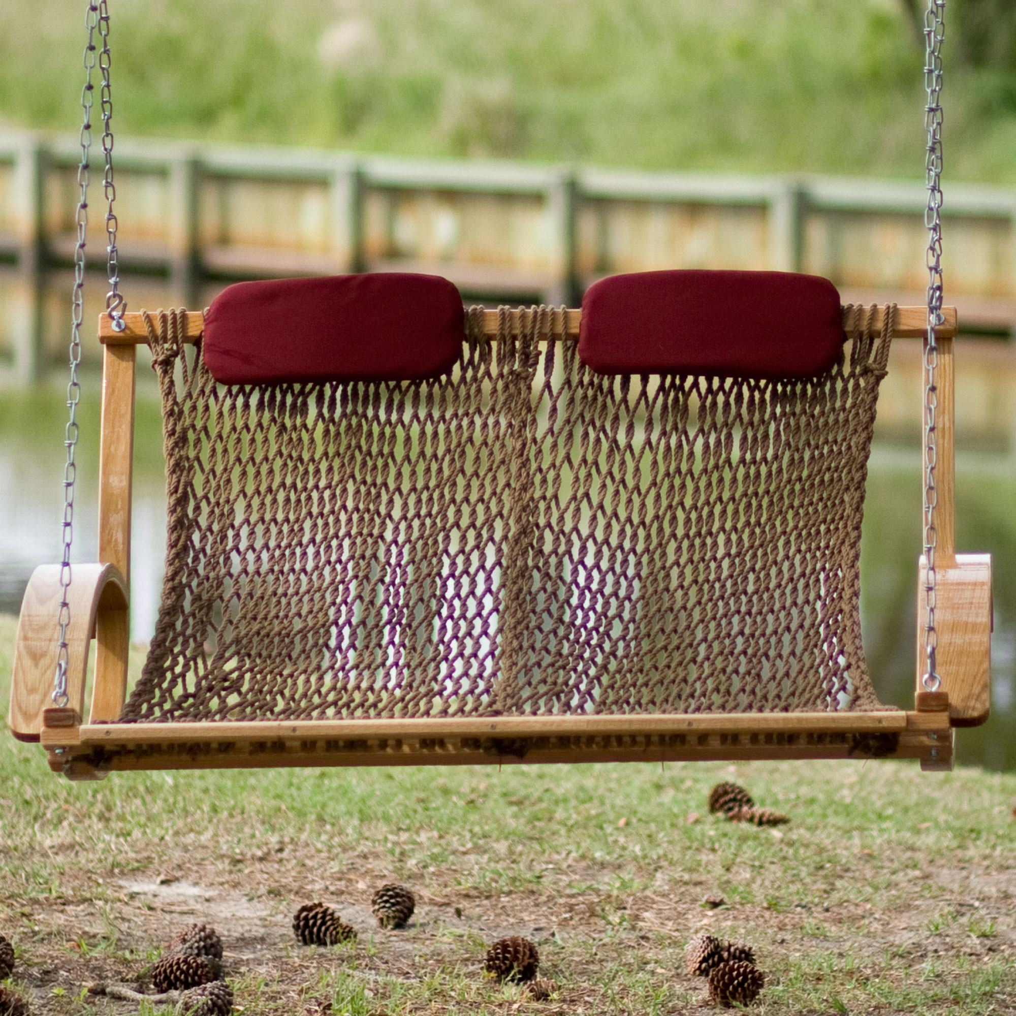 Bent Oak Porch Swing Nags Head Hammocks SKU NHBPS Swings