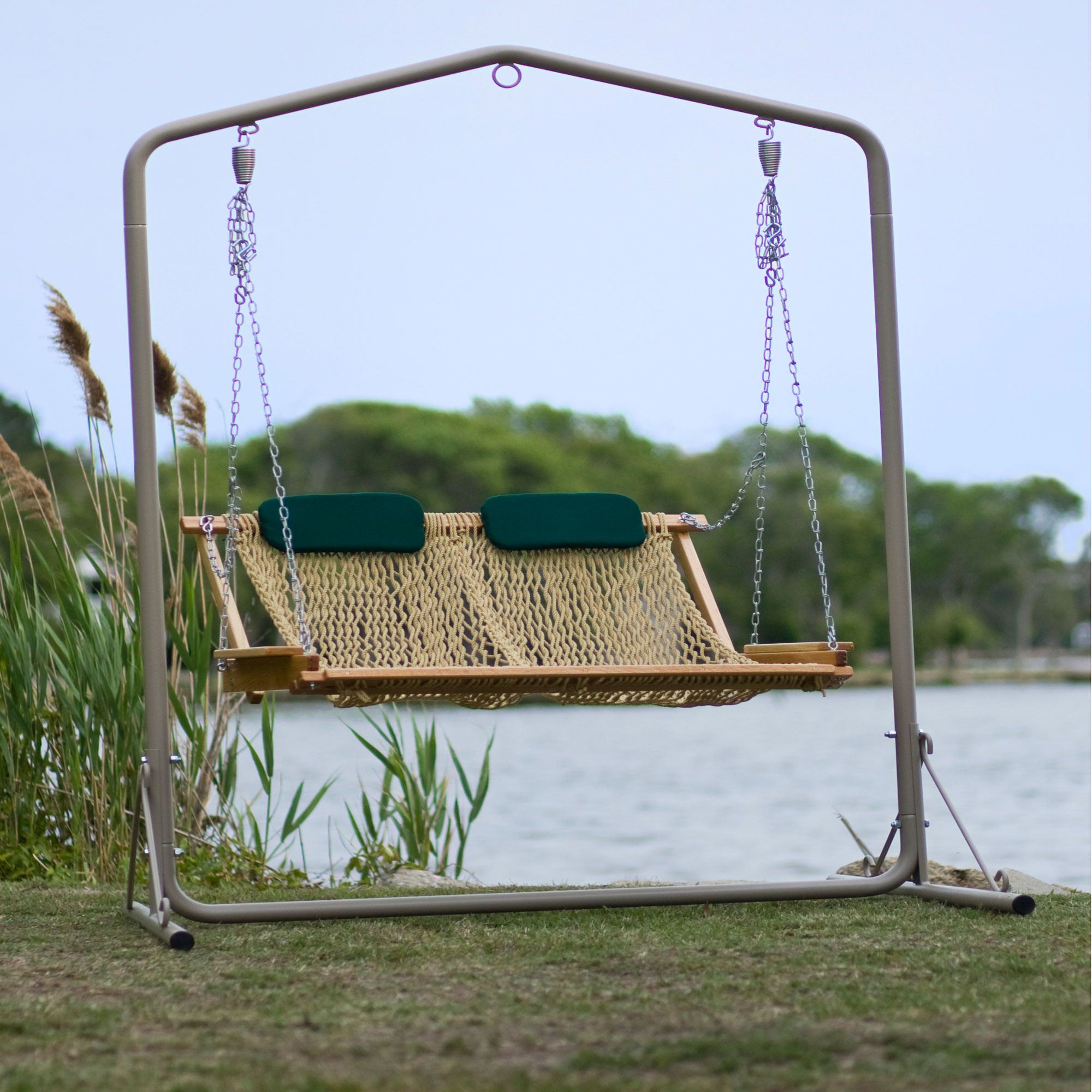 Metal Swing Stand | Nags Head Hammocks | SKU: SWSL | Furniture