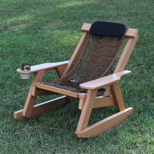 Nags Head Hammocks Durawood Rocking Chairs Cedar Durawood Single Rope Rocker