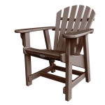 DURAWOOD® 2 Piece Fanback Conversation Chair and Stowaway