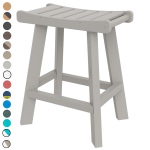 DURAWOOD® Counter Height Saddle Stool