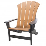 3 Piece Sunrise Adirondack Chair and Tete-A-Tete Set