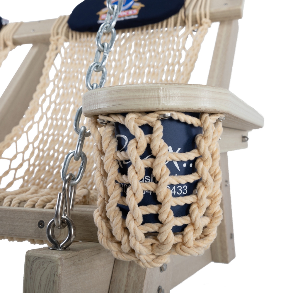 50th Anniversary DURAWOOD® Birchwood Deluxe Double Oatmeal DURACORD® Rope Swing