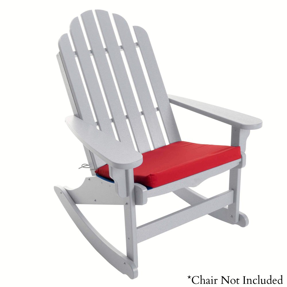Adirondack Chair and Rocker Cushion - 20 in x 18 in