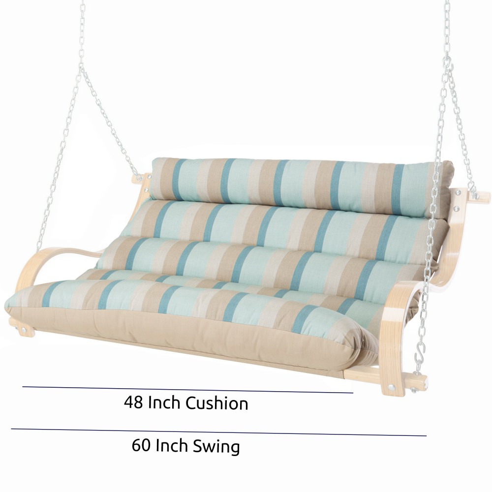 48 Inch Replacement Cushion for 60 Inch Cushioned Double Swing
