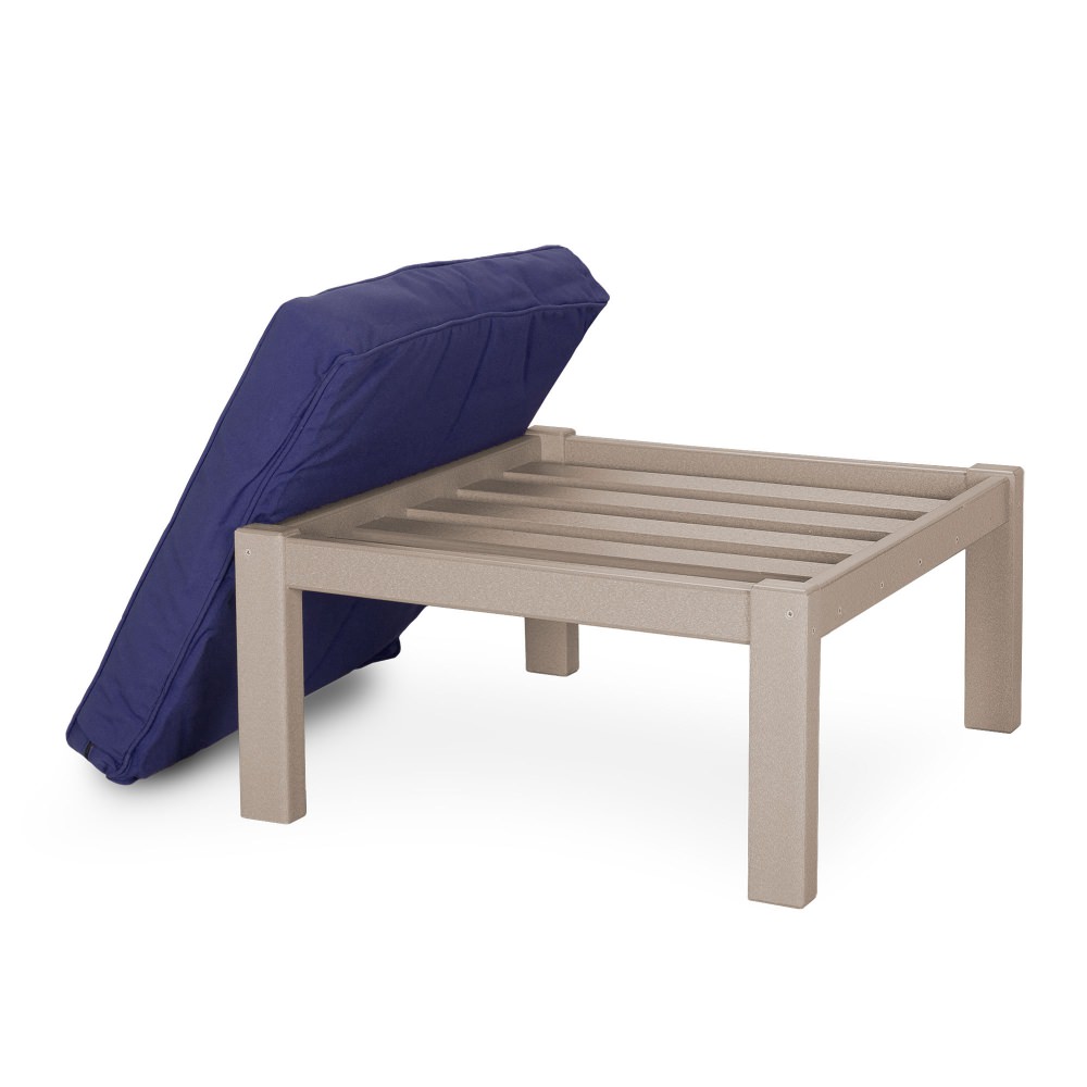 Comfort Ottoman with Sunbrella Cushion