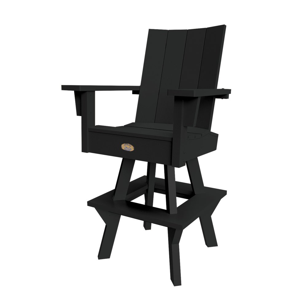 Modern Bar Height Swivel Chair