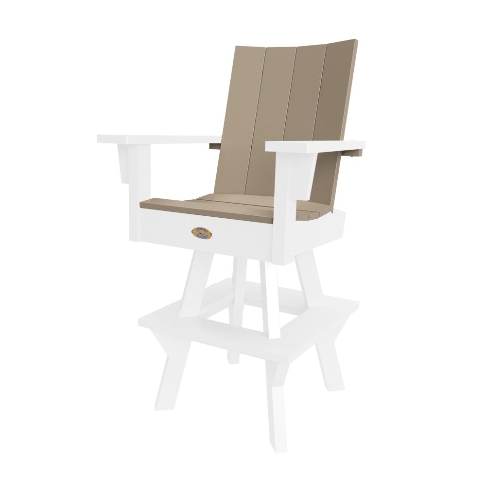 3 Piece Refined Bar Height Swivel Chair Set