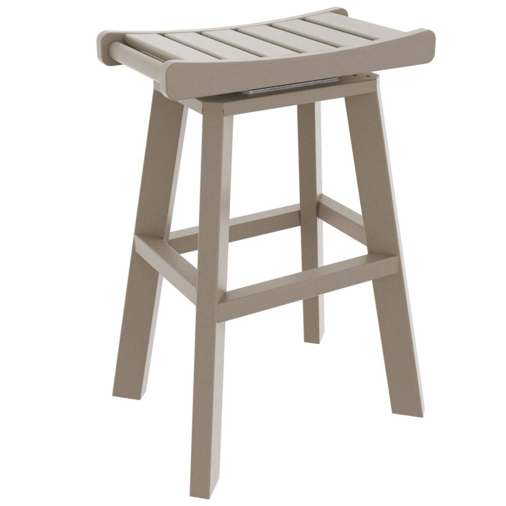 Swivel Saddle Bar Height Stool