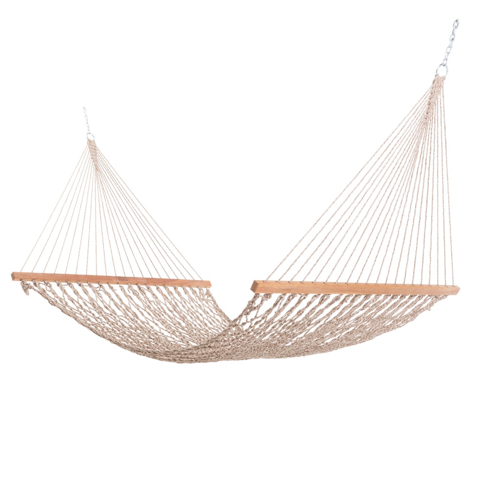 Extra-Wide Hammock and 4-Ply Cypress Roman Arc Stand Combo
