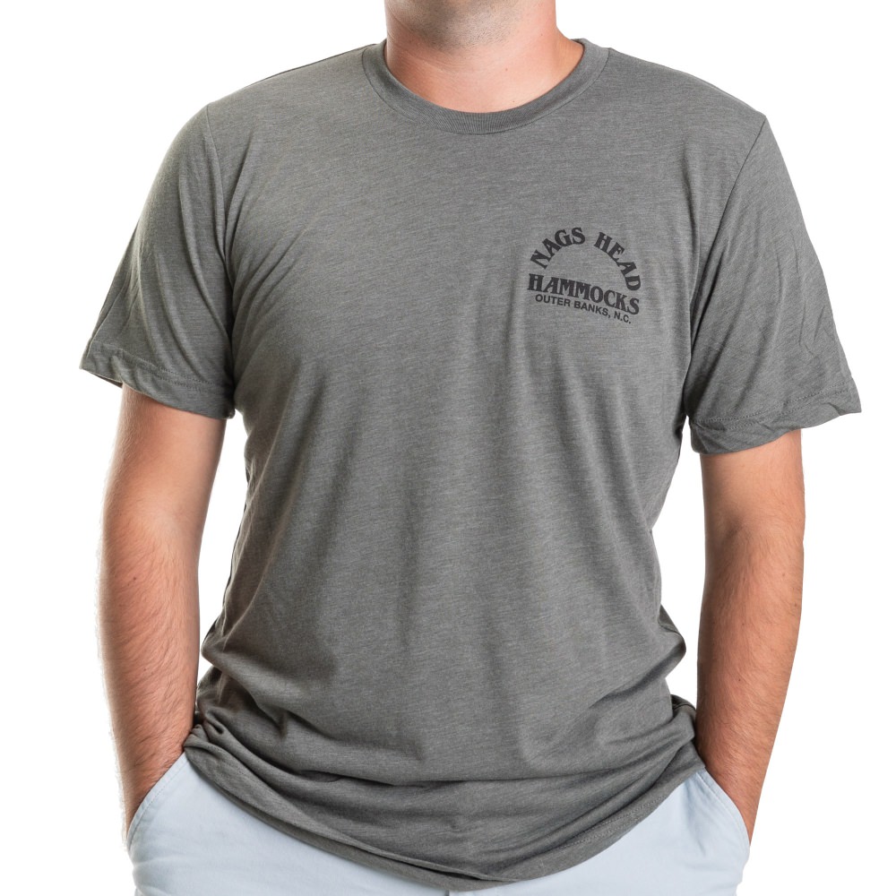 Nags Head Hammocks Moss Heather Logo 1989 T-Shirt