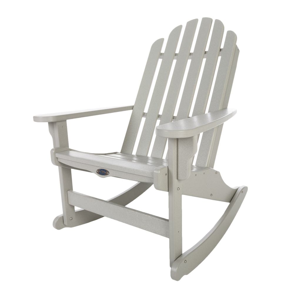 Classic Adirondack Rocker - Gray