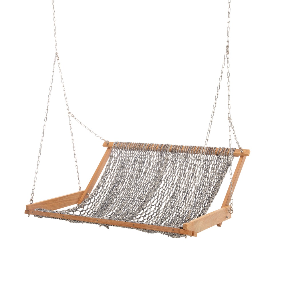 Deluxe Cumaru Rope Hammock Swing