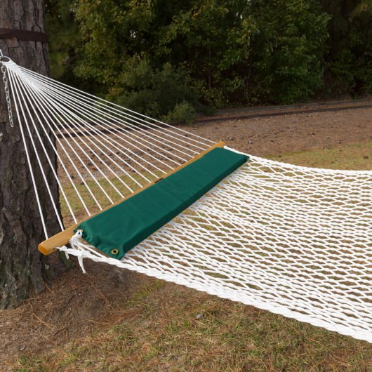 Long Sunbrella Hammock Pillow - Green