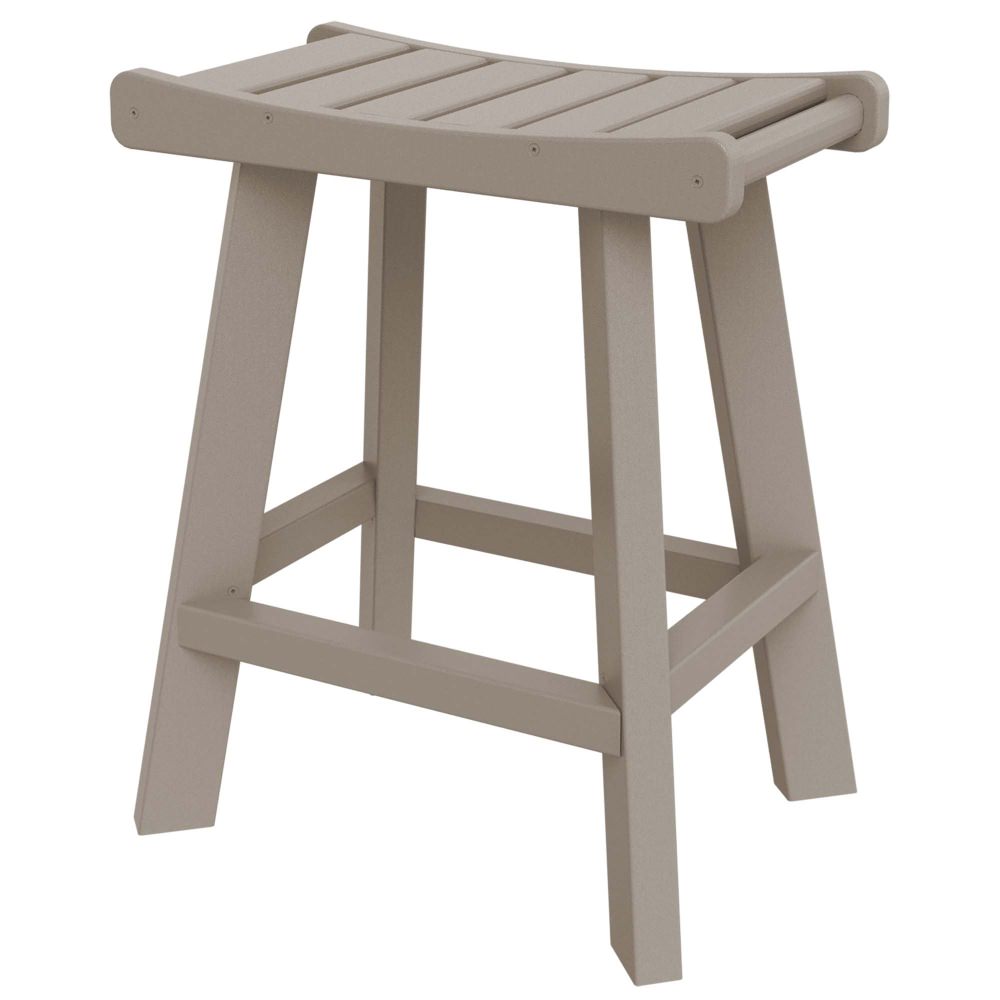Counter Height Saddle Stool