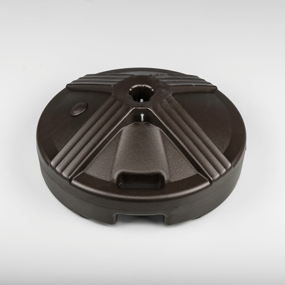 16 in. Resin Coated 50 lb. Concrete Filled Umbrella Base