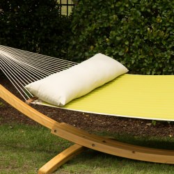 Long Plush Sunbrella® Hammock Pillow - Cream