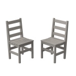 DURAWOOD® Poly Bistro Dining Chair Set