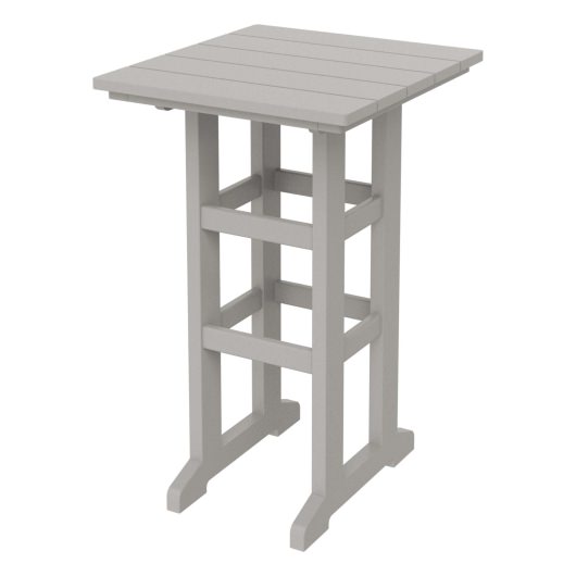 DURAWOOD® Poly Square Bar Height Table - 28 in. x 26 in.