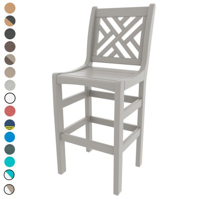 DURAWOOD® Chippendale Bar Height Chair