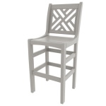 DURAWOOD® Poly Chippendale Bar Height Chair