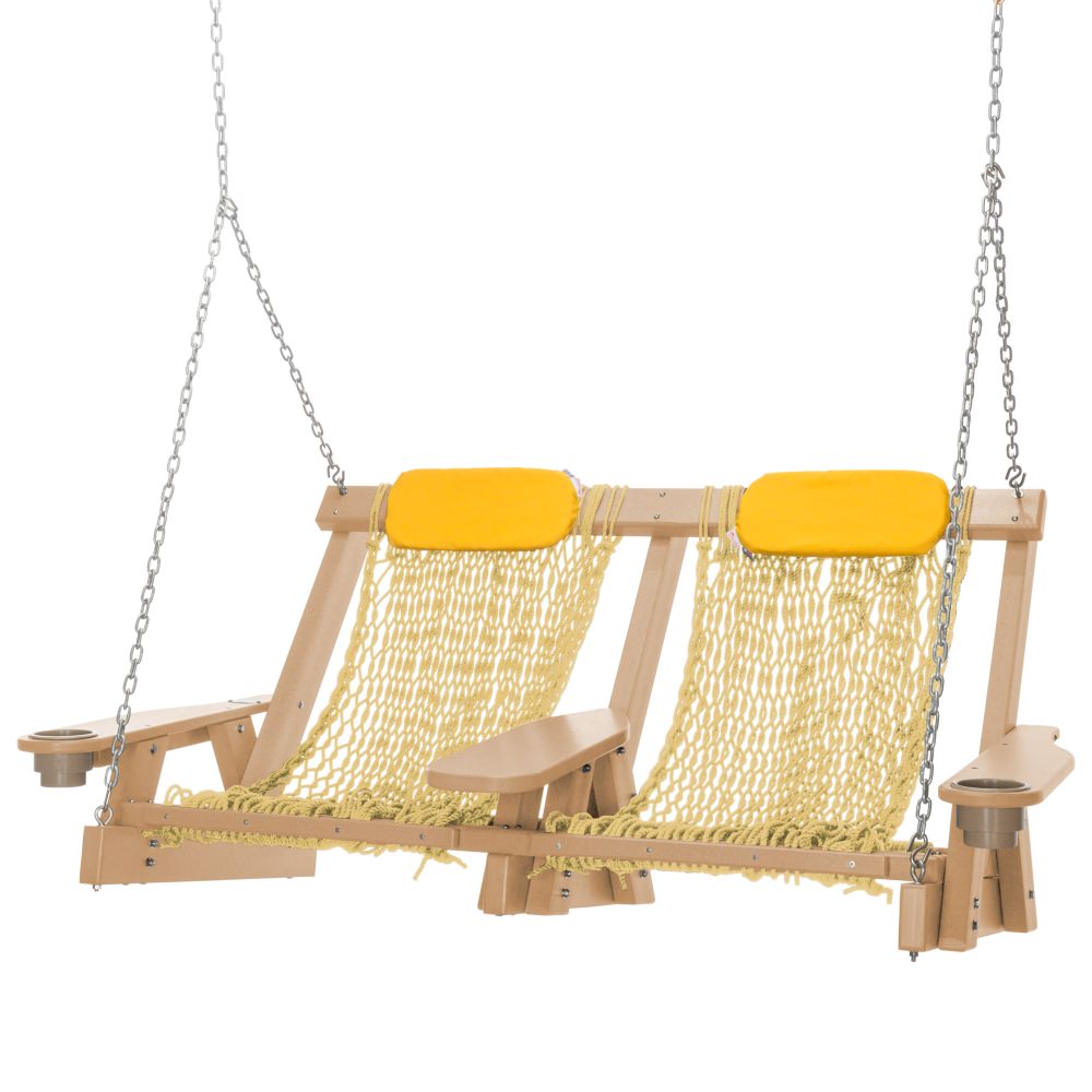 DURAWOOD® Poly Cedar Deluxe Double DURACORD® Rope Swing