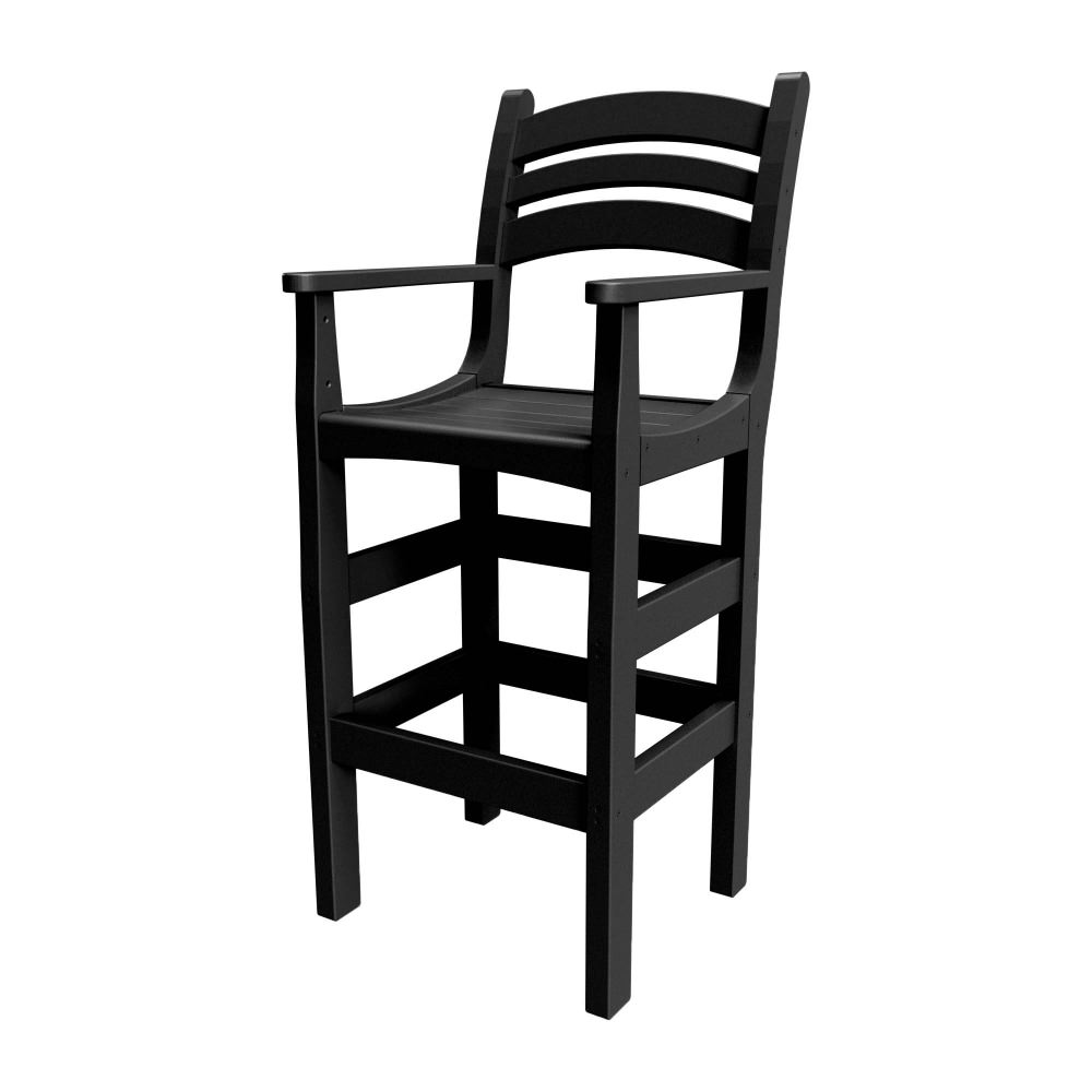 Chippendale Bar Height Chair with Arms