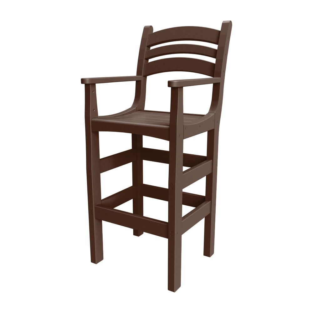 Chippendale Bar Height Chair with Arms