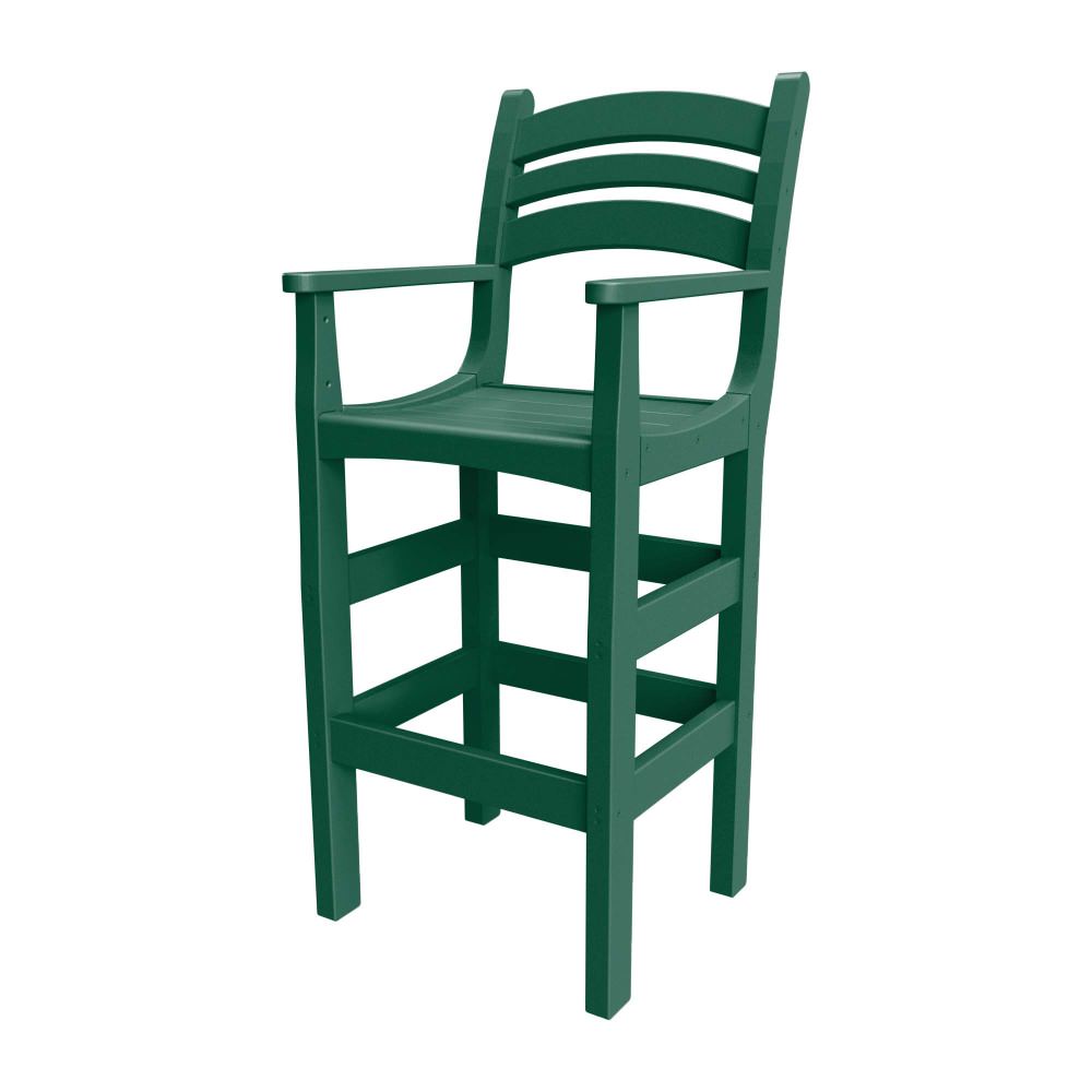 Chippendale Bar Height Chair with Arms