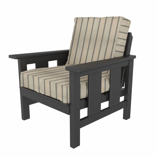 DURAWOOD® Poly Comfort Club Chair - Coastal Fog Palette