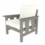 DURAWOOD® Poly Deep Seating Club Chair