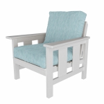 DURAWOOD® Poly Comfort Club Chair - Seaglass Palette