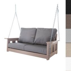 Durawood Deep Seating Double Swing