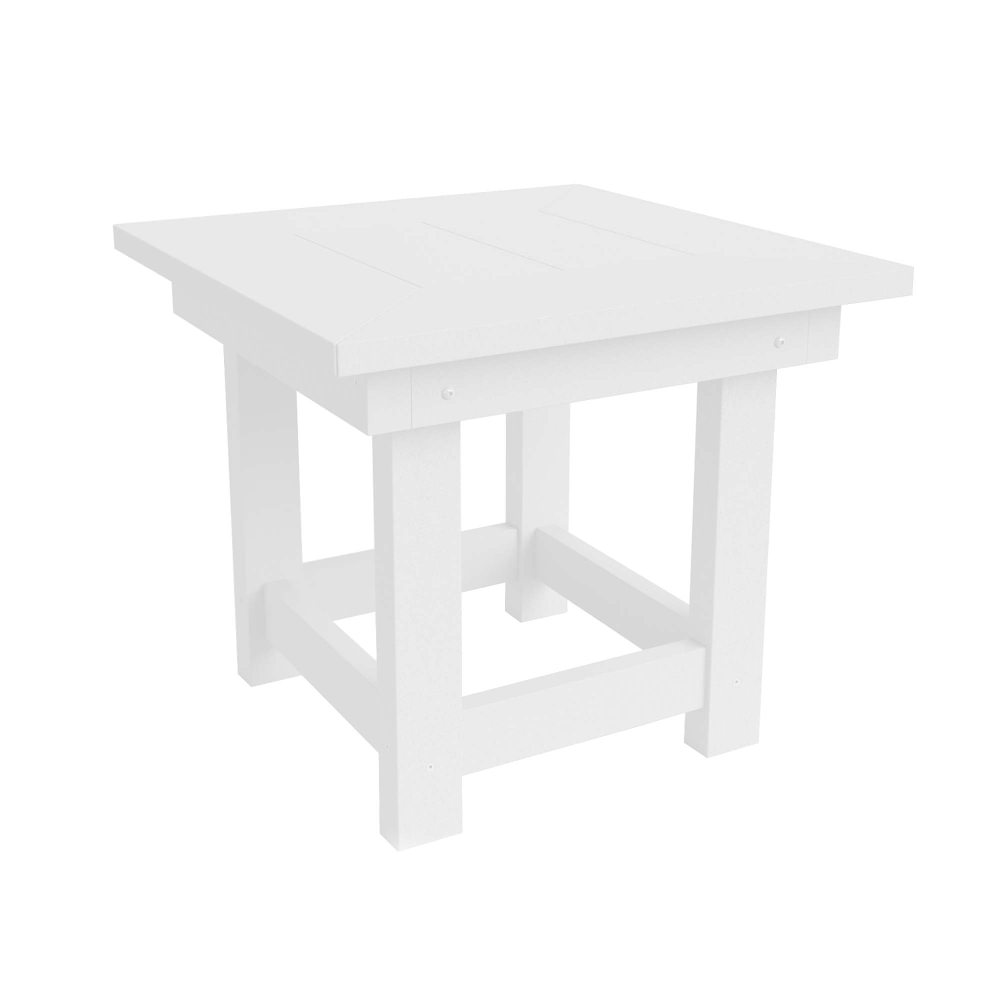 DURAWOOD® Poly Comfort Side Table - White