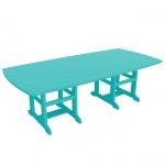 Dining Table - 46 in. x 96 in. - Turquoise