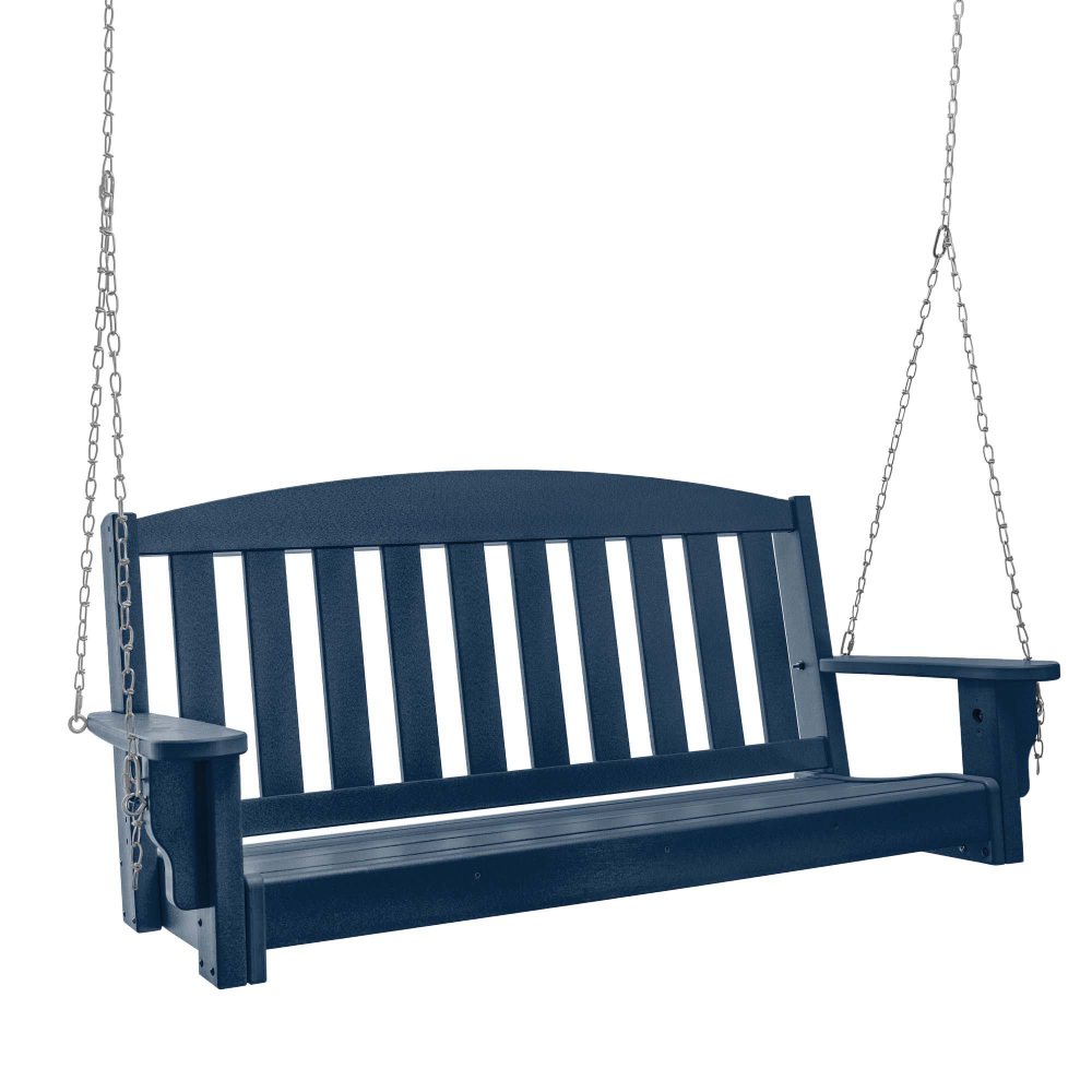 DURAWOOD® Poly Classic Bench Swing - Navy