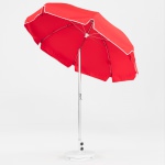 7.5 Ft. Crank Lift Classic Steel Patio Umbrella with Button Tilt