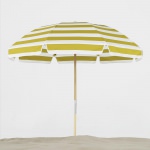7.5 Ft. Fiberglass Beach Umbrella with FREE Navy Storage Bag