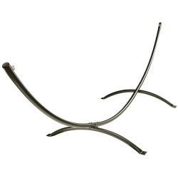 15 ft. Steel Arc Hammock Stand with Cape Shield Powder Coating - Bronze