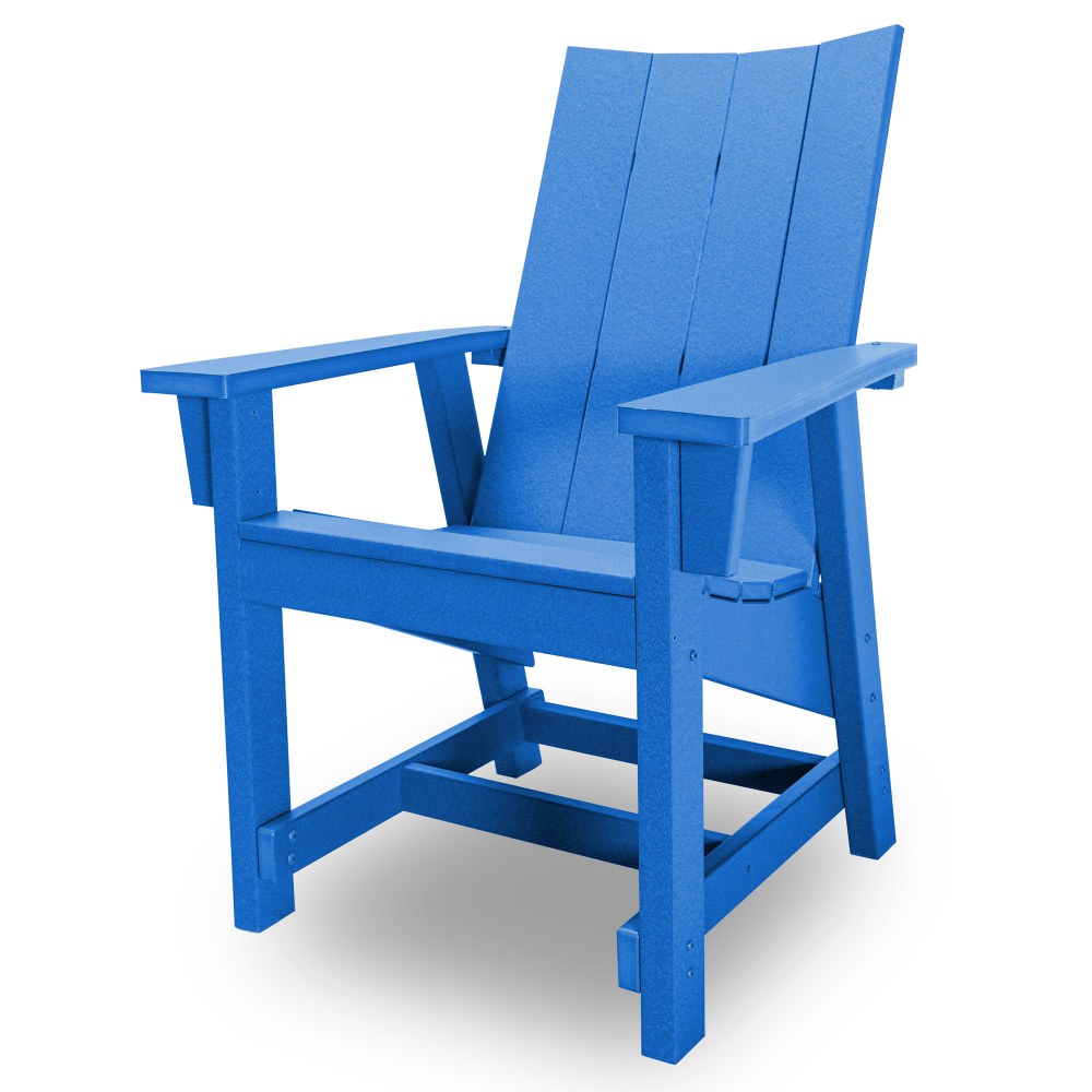 Contemporary Conversation Chair - Blue