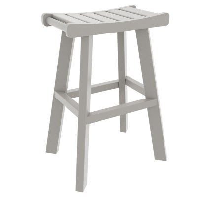 DURAWOOD® Poly Saddle  Bar Height Stool