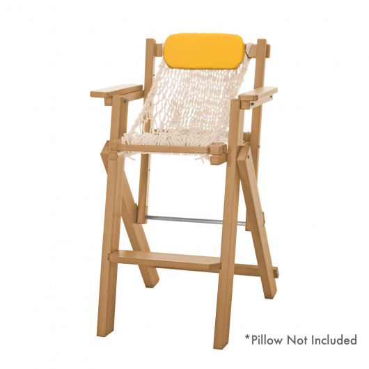 Cedar Durawood Folding Barstool