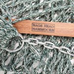 Single Heirloom Tweed Pine Oatmeal DuraCord Rope Hammock