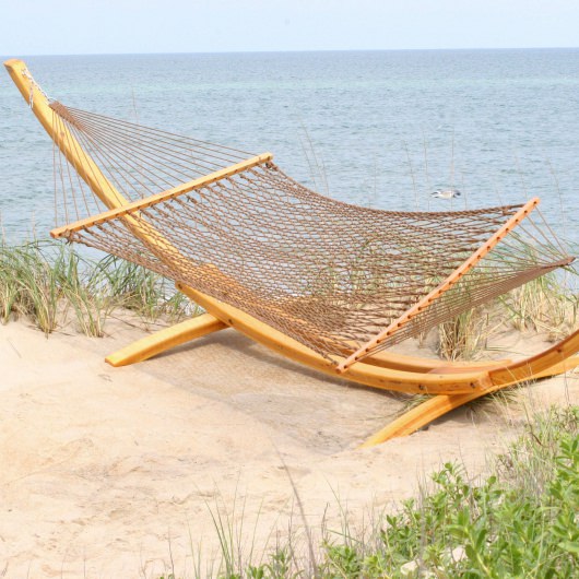 Double Mocha DuraCord Rope Hammock