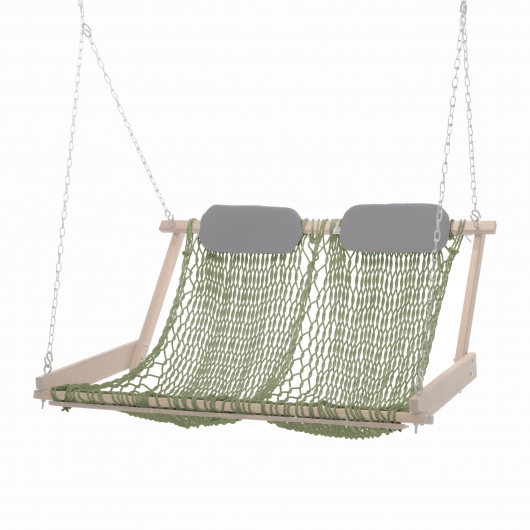 Cumaru Double Swing Rope Seat Replacement