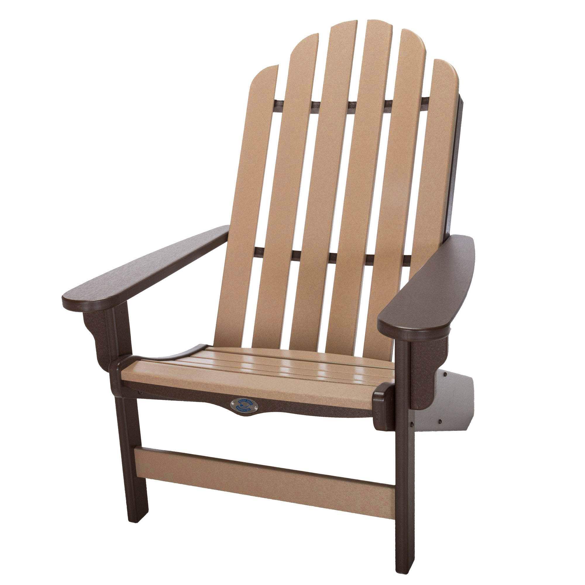 Classic Adirondack Chair - Chocolate and Cedar